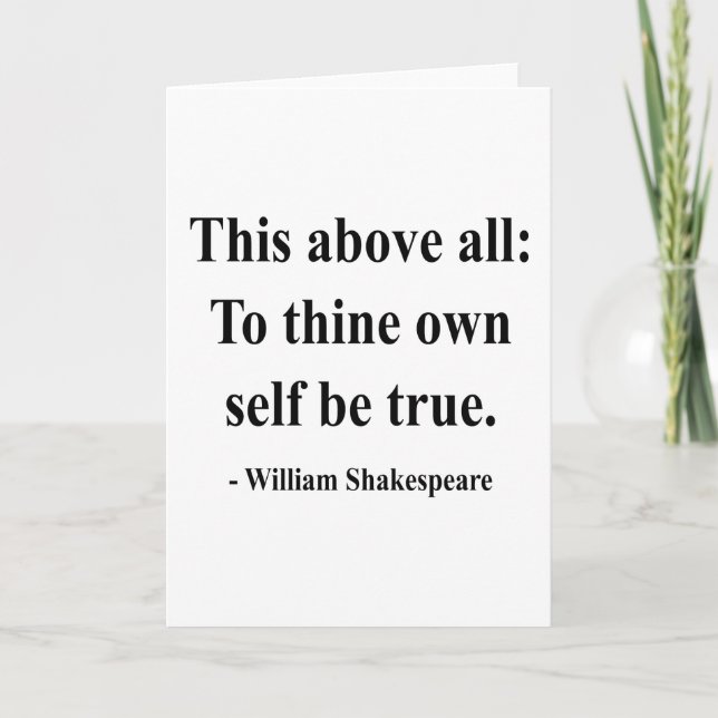 Shakespeare-citat 8a kort (Framsida)