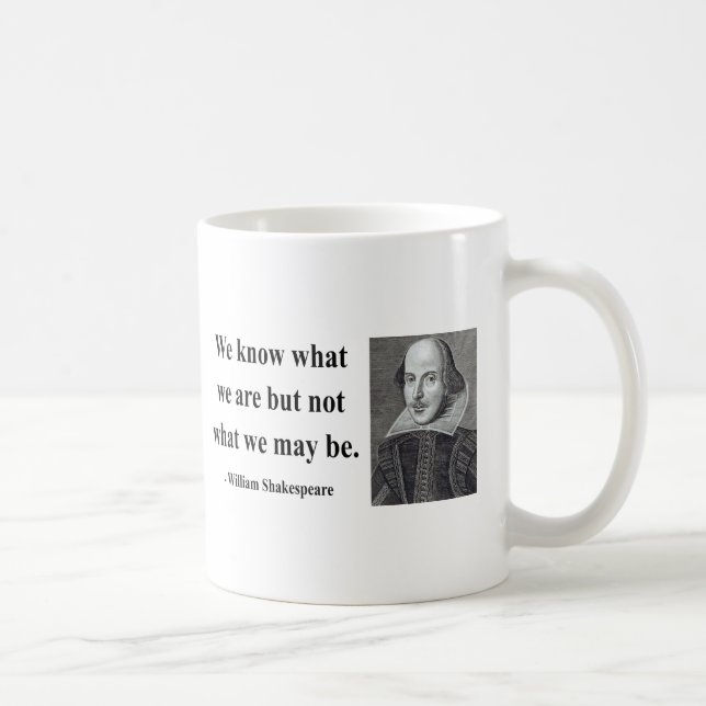 Shakespeare citationstecken 3b kaffemugg (Höger)