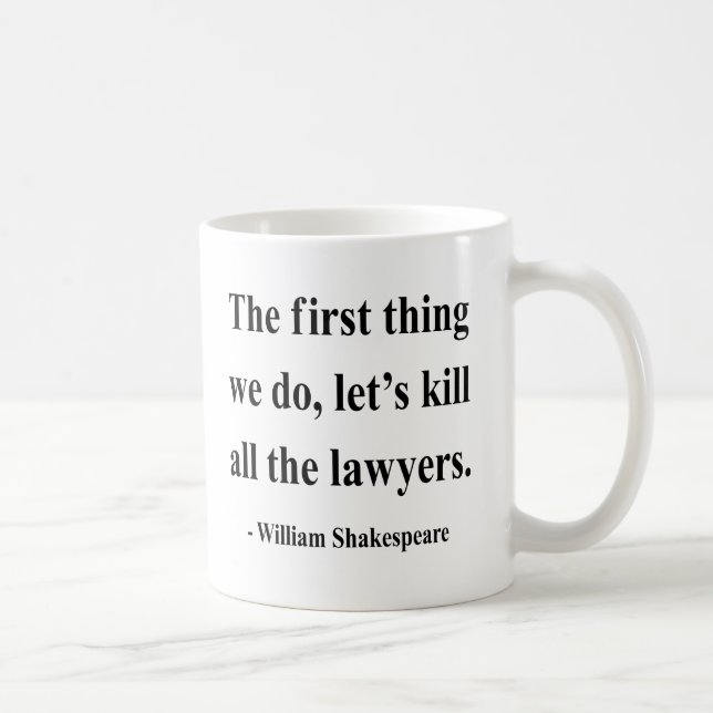 Shakespeare citationstecken 4a kaffemugg (Höger)