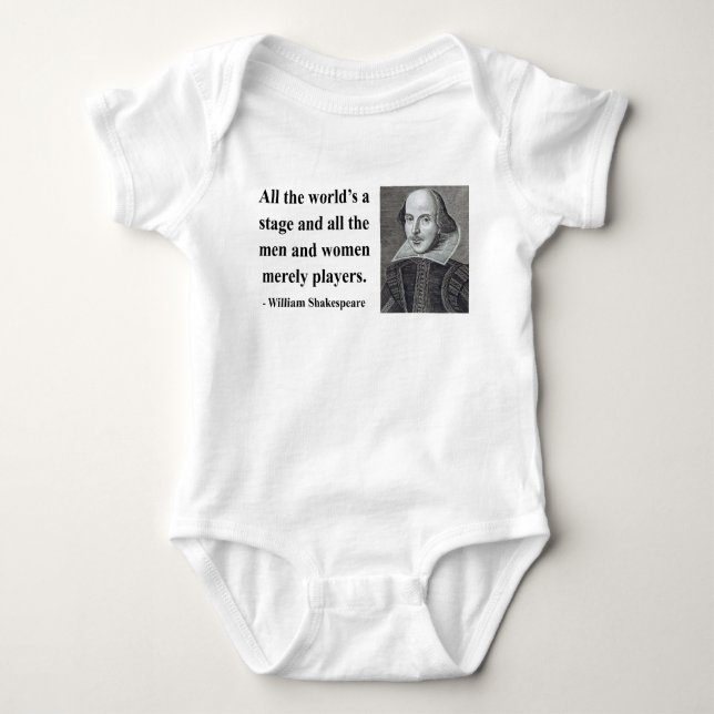 Shakespeare citationstecken 5b t-shirt (Framsida)