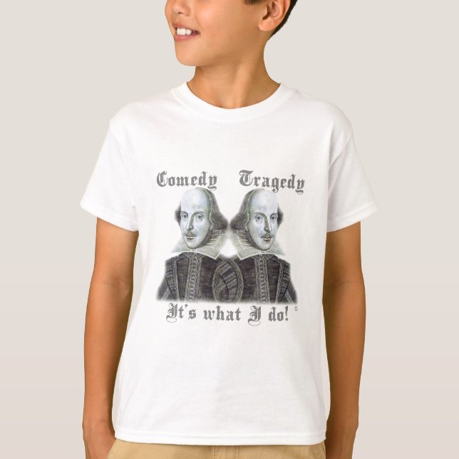 Shakespeare - det är vad jag gör! tee shirt (Framsida)