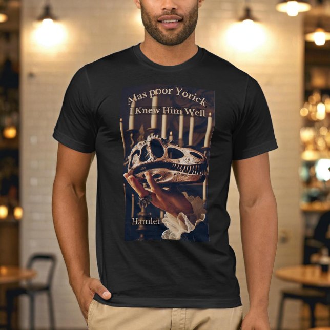 Shakespeare Dinosaur Hamlet t-shirt (Skapare uppladdad)