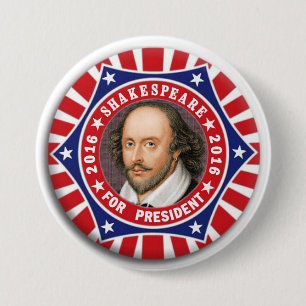 Shakespeare för presidenten 2016 knapp