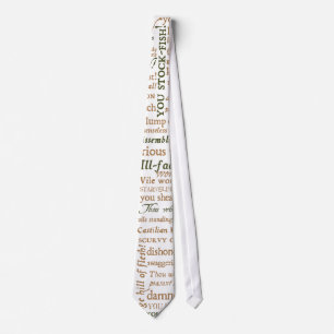 Shakespeare förolämpar samlingen slips