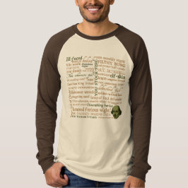 Shakespeare förolämpar samlingen t-shirt