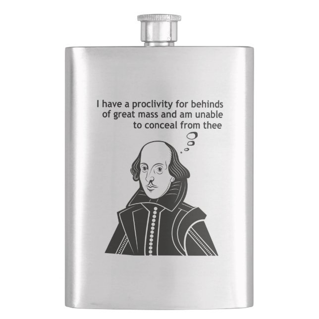 Shakespeare Funny Quote Fickplunta (Framsidan)