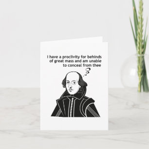 Shakespeare Funny Quote Kort