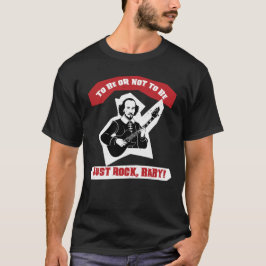 Shakespeare Guitar Sten-citat T Shirt