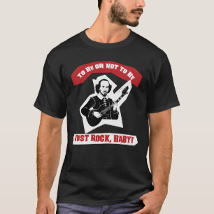 Shakespeare Guitar Sten-citat T Shirt