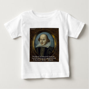 Shakespeare & Hans Berömda Citat om Känslor T-shirt