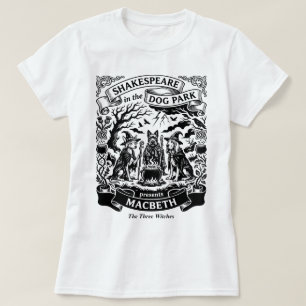 Shakespeare i hundparken Macbeth Tre Häxor T Shirt