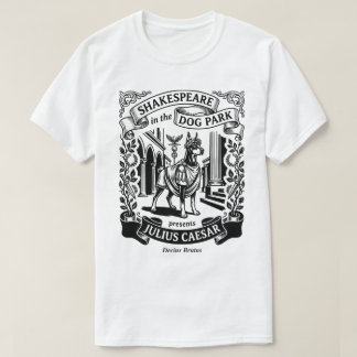 Shakespeare in the Dog Park - Brutus - Doberman T Shirt