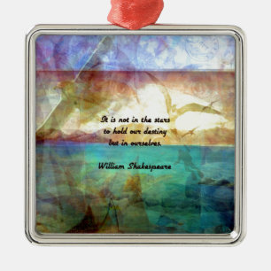 Shakespeare inspirationsoffert om Destiny Julgransprydnad Metall