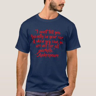 Shakespeare Insult. Shirt Humor T Shirt