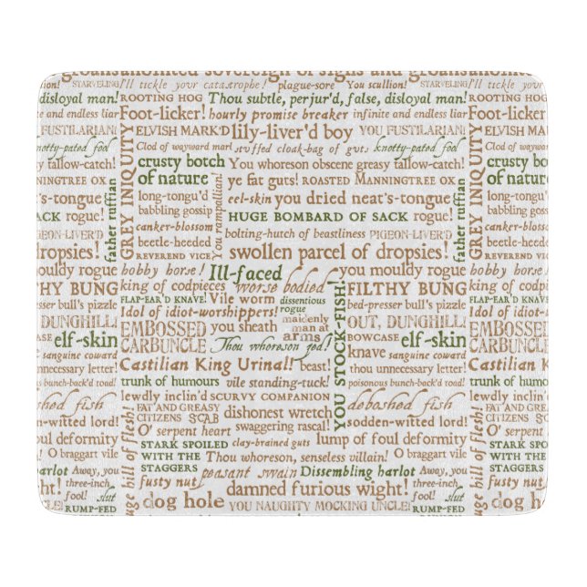 Shakespeare Insults Collection (Framsidan)
