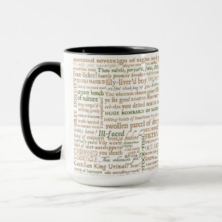 Shakespeare Insults Collection Mugg
