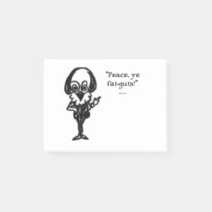 Shakespeare Insults Henry IV Post-it Block