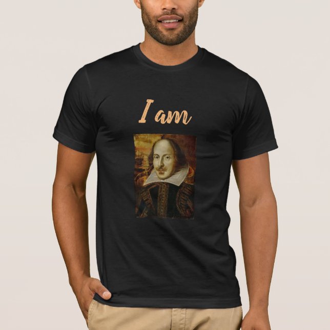 Shakespeare - jag är Bard T Shirt (Framsida)