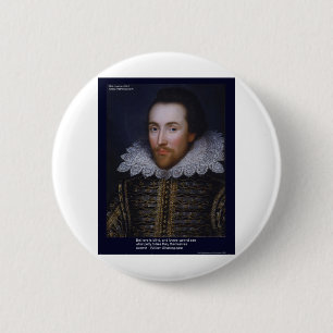 Shakespeare Kärlek/Blind Citat På Presentkort Mugg Knapp