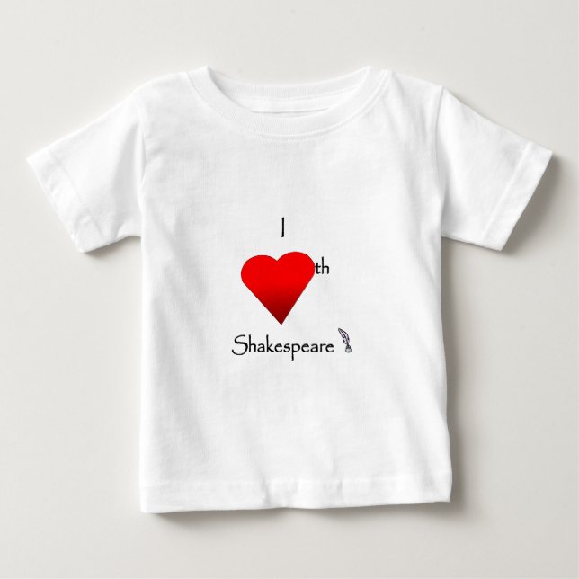 Shakespeare kärlek t shirt (Framsida)