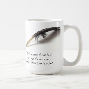 Shakespeare klok dumbom kaffemugg