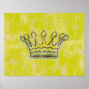 Shakespeare Krona ~ Skriv ut/Poster Poster
