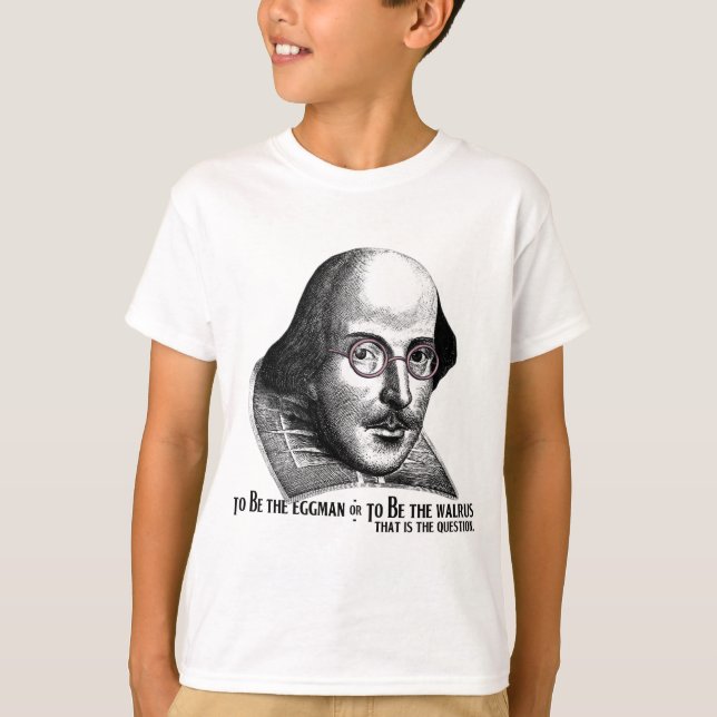 Shakespeare Lennon II Tee Shirt (Framsida)