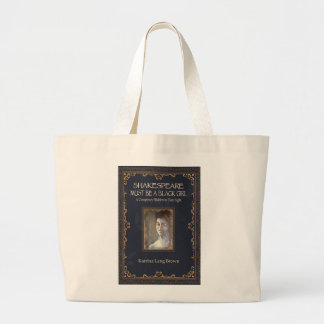 Shakespeare måste vara en Black Girl Tote Bag Jumbo Tygkasse