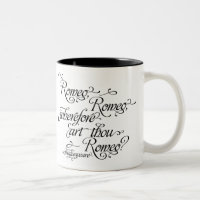 Shakespeare mugg-, Romeo och Juliet