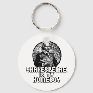 Shakespeare Nyckelring