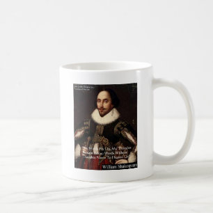 Shakespeare "Ord i himlen" Visdomspresenter Kaffemugg