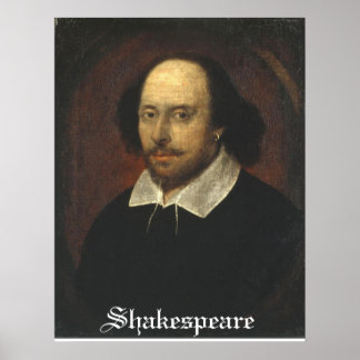 Shakespeare på en poster