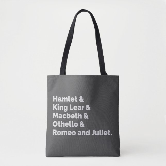 Shakespeare Plays I Tygkasse (Framsida)