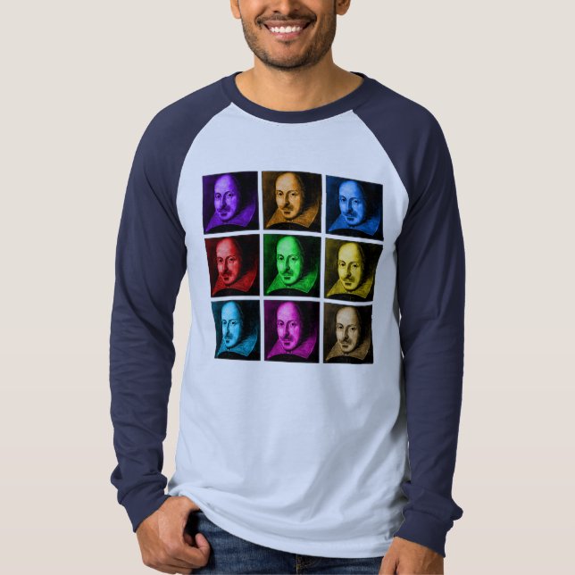Shakespeare Pop Art Tröja (Framsida)