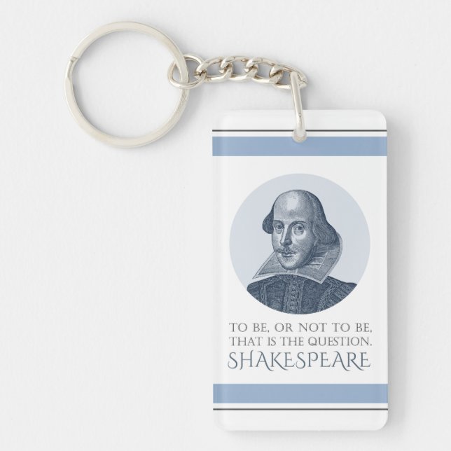 Shakespeare Porträtt med eller utan citat (Framsidan)