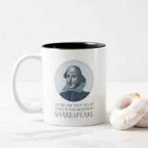 Shakespeare Porträtt med eller utan citat