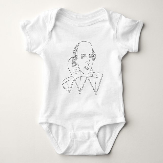 Shakespeare porträtt tee (Framsida)