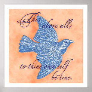 Shakespeare Quote Art-utskrift Poster