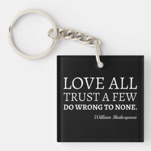 Shakespeare Quote - Kärlek, Trust, och felaktig I