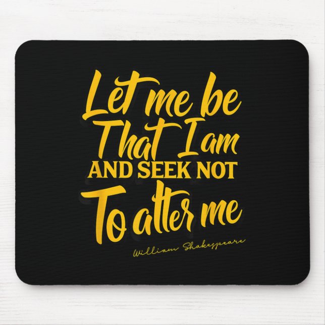 Shakespeare Quote Much Ado About Nothing Gift Play Musmatta (Framsidan)