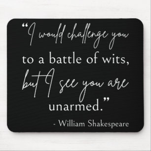 Shakespeare Quote - slaget vid Wits II Musmatta