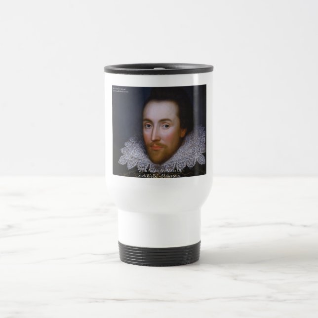 Shakespeare "Sådana är vi" Visdomspresenter & T-sh Resemugg (Center)