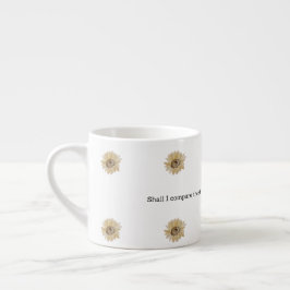 Shakespeare sommar citat dekoration för hemmet espressomugg