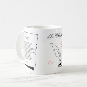 Shakespeare Sonett 117 Kaffemugg
