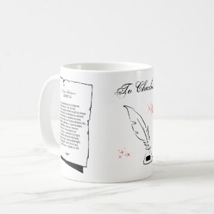 Shakespeare Sonett 15 Kaffemugg