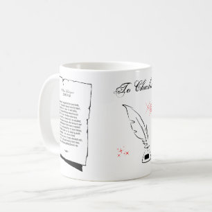 Shakespeare Sonett 41 Kaffemugg
