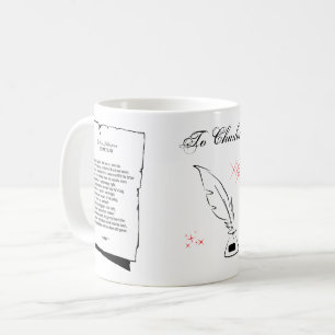 Shakespeare Sonett 63 Kaffemugg
