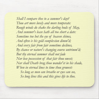 Shakespeare sonett nr. 18 musmatta