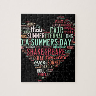 Shakespeare sonett pussel