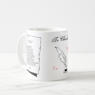 Shakespeare Sonnet 105 Kaffemugg